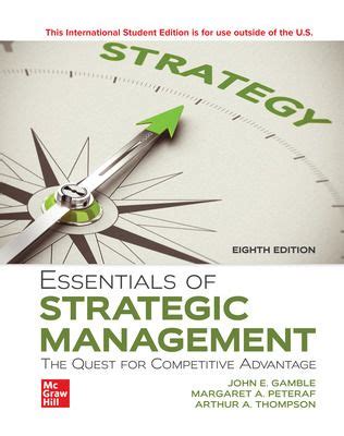 essentials of strategic management 8th edition pdf free|Strategic Management .